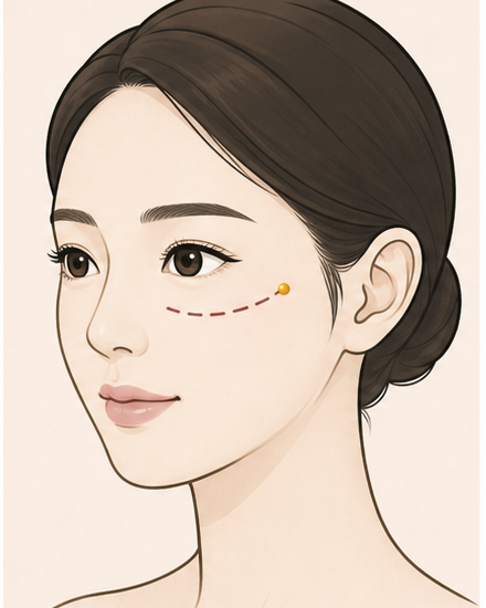 절개·거상 설계 단계 모식도
